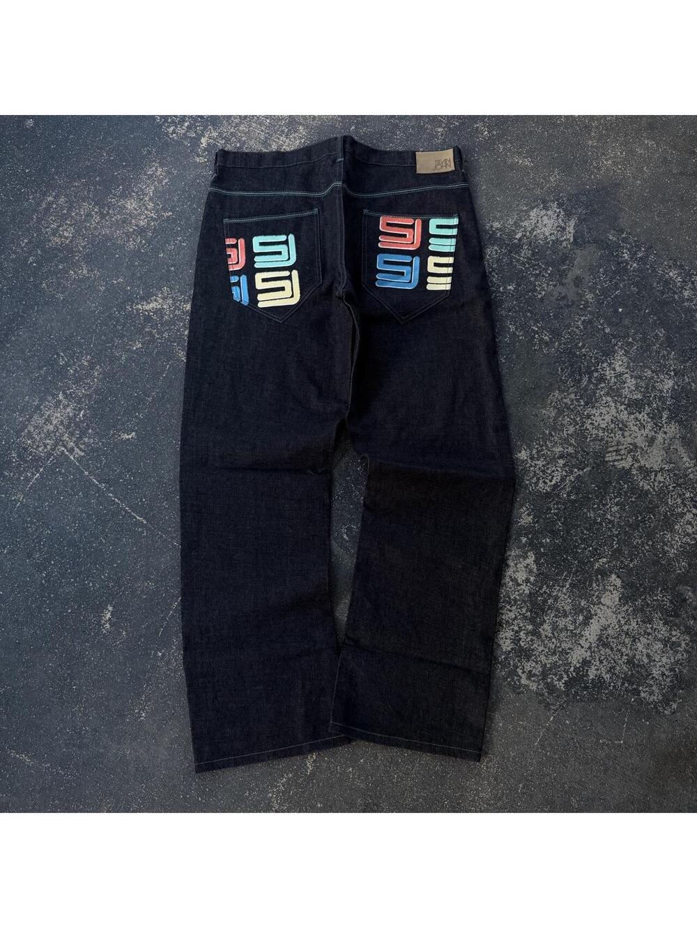 Vintage Y2K Sean John Pocket Print Jeans